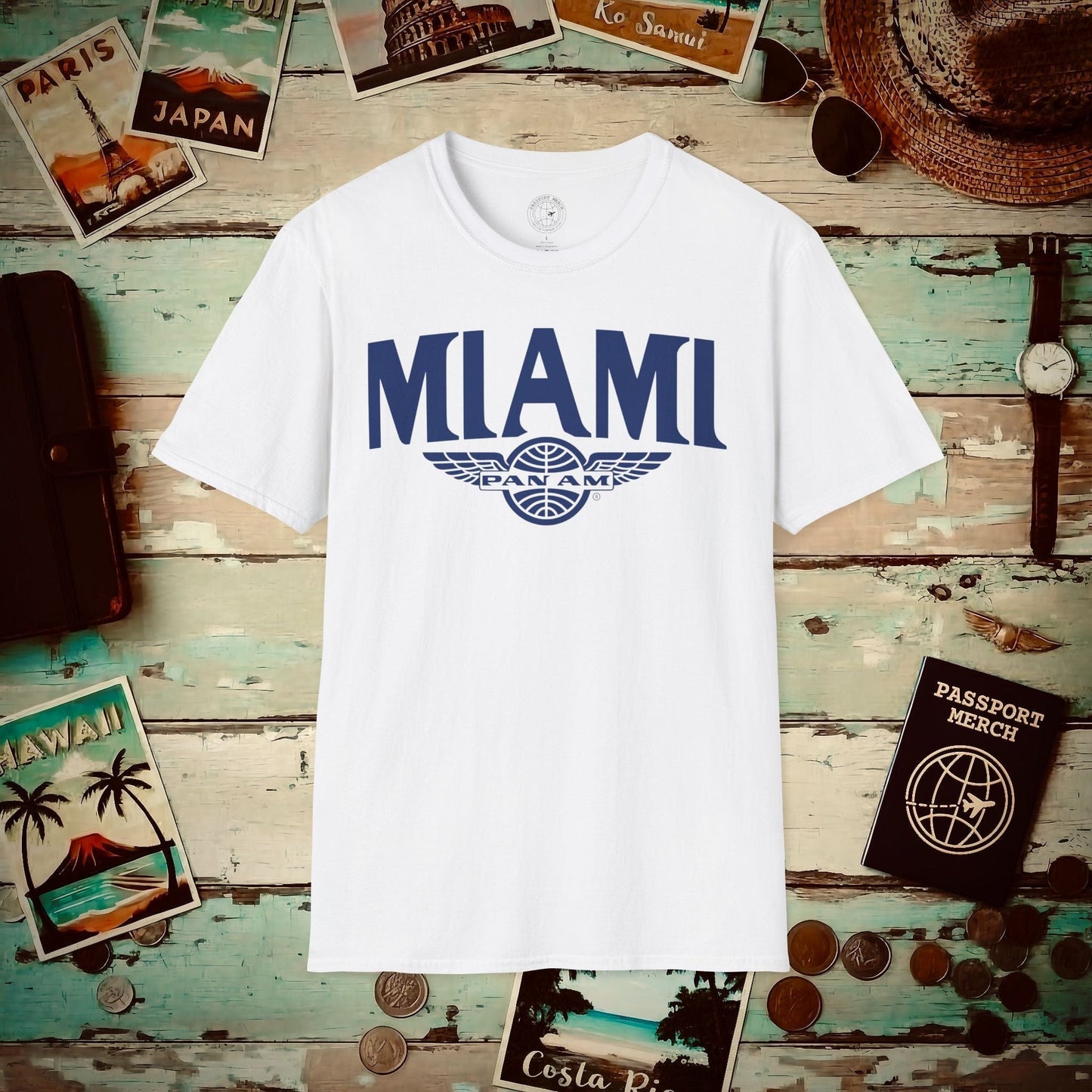 Pan Am Wings, Miami, Florida (OFFICIAL) T-Shirt White / S