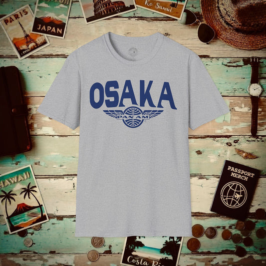Pan Am Wings, Osaka, Japan (OFFICIAL) T-Shirt Sport Grey / S