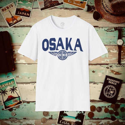 Pan Am Wings, Osaka, Japan (OFFICIAL) T-Shirt White / S