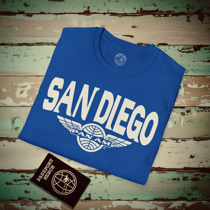 Pan Am Wings, San Diego, California (OFFICIAL) T-Shirt Royal / S