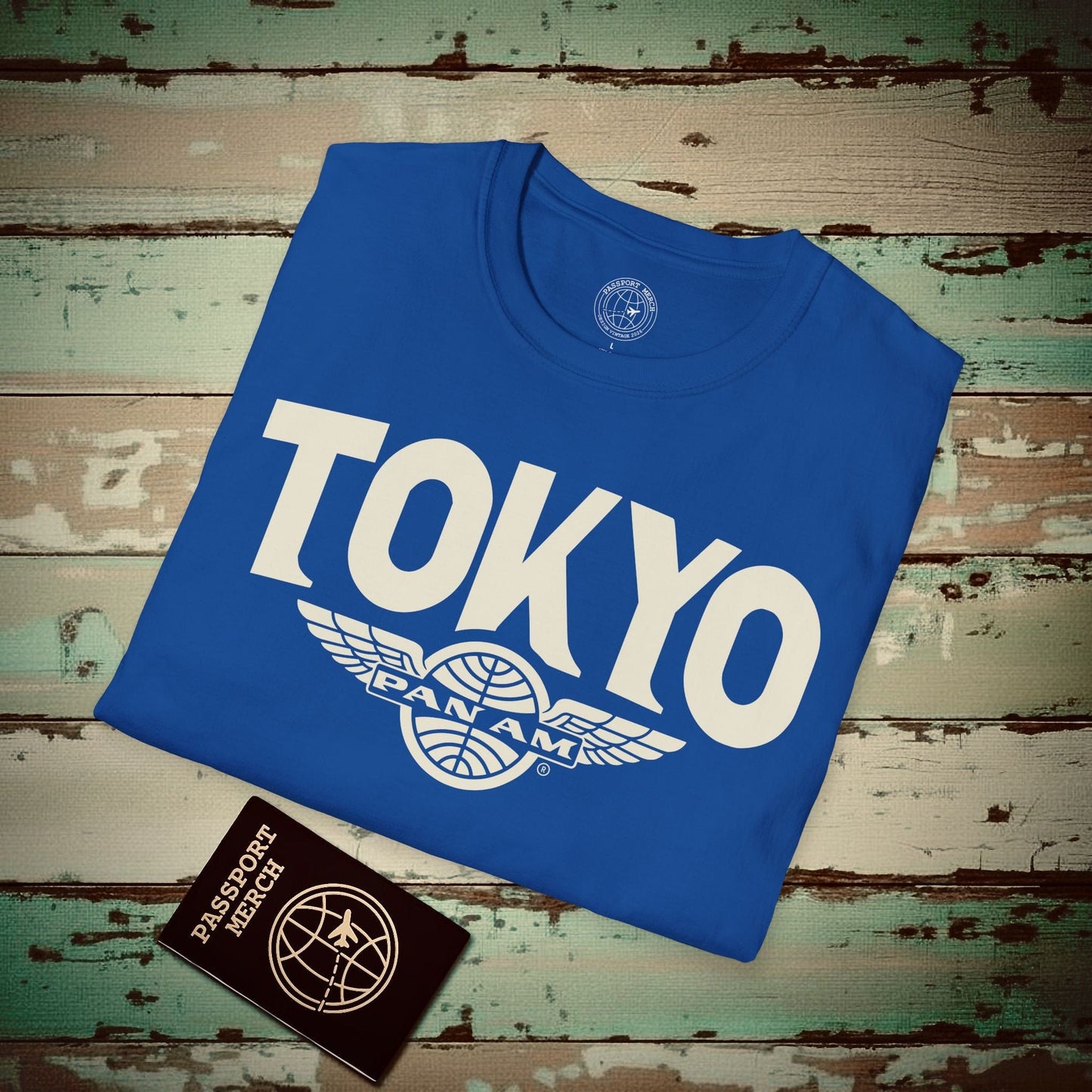 Pan Am Wings, Tokyo, Japan (OFFICIAL) T-Shirt Royal / S