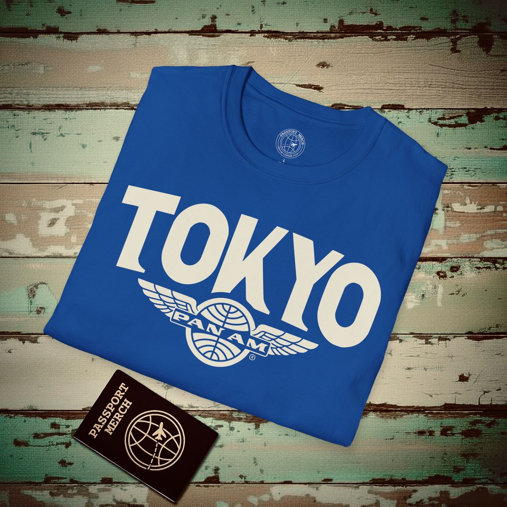 Pan Am Wings, Tokyo, Japan (OFFICIAL) T-Shirt Royal / S