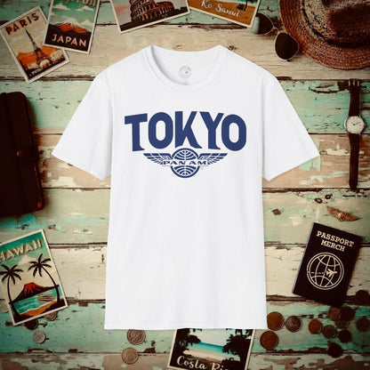 Pan Am Wings, Tokyo, Japan (OFFICIAL) T-Shirt White / S