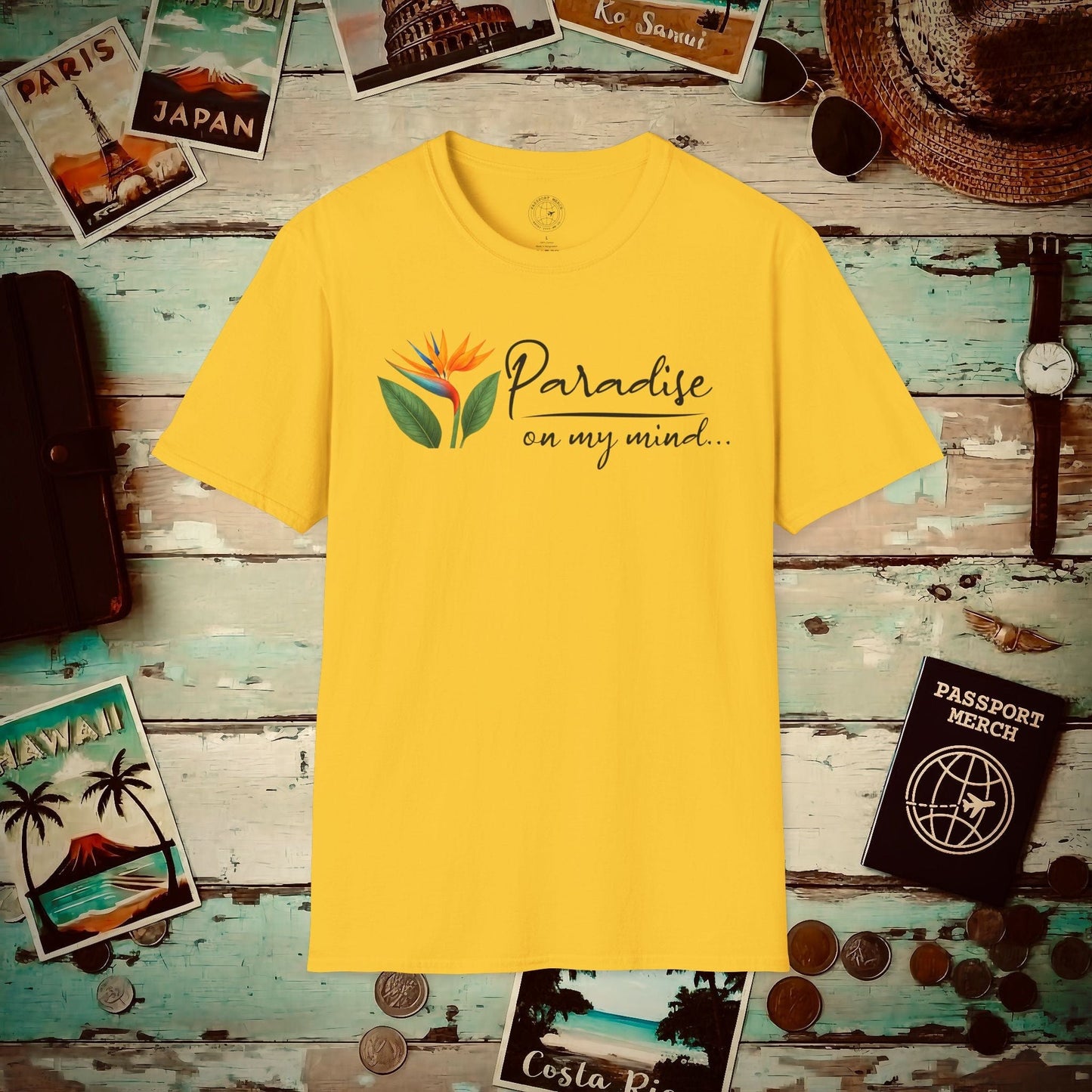 Paradise on My Mind, Hawaii T-Shirt Daisy / S