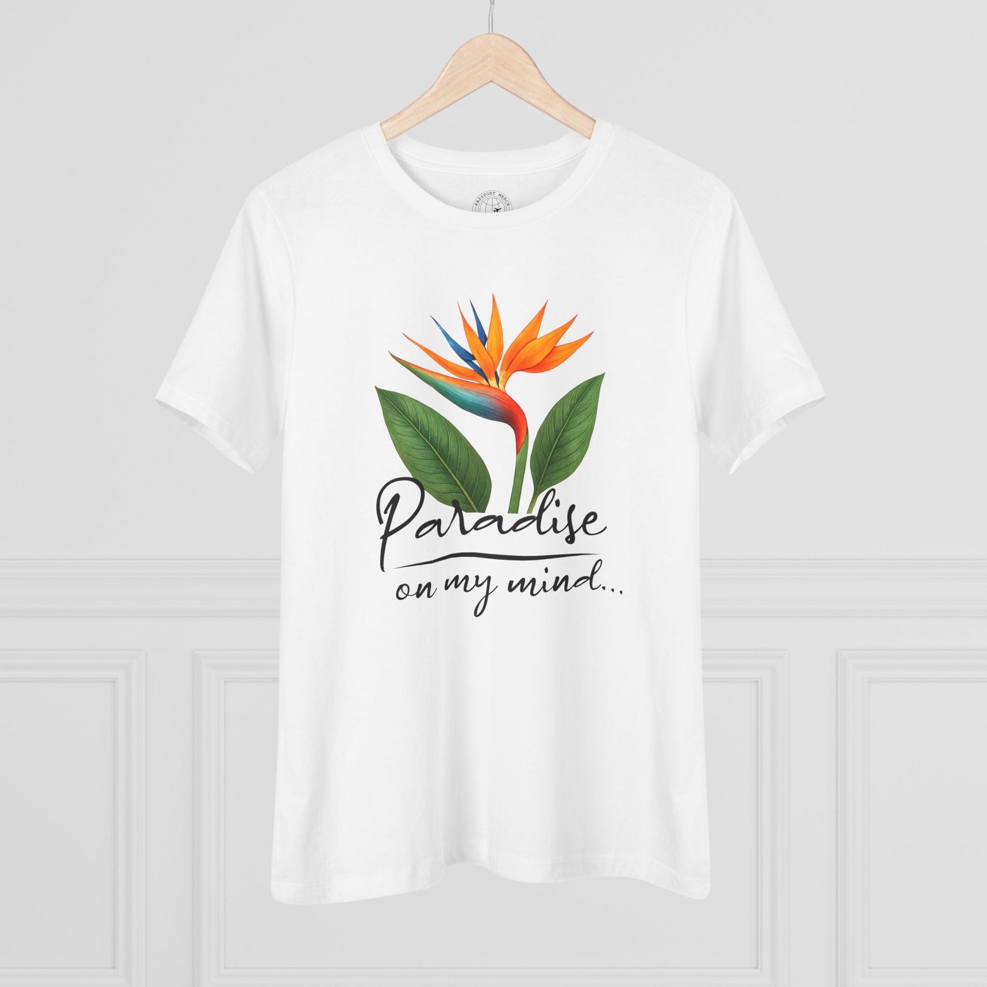 Paradise on My Mind, Hawaii, Womens Fit T-Shirt White / S