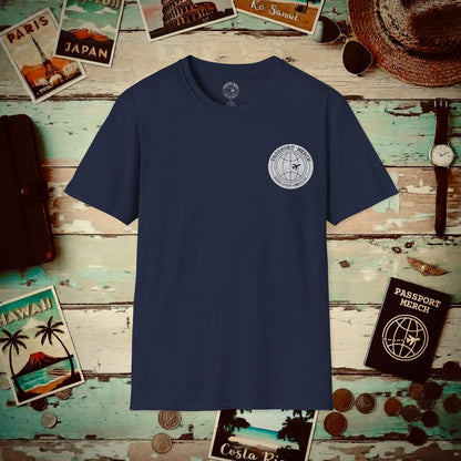 Passport Merch, Estd. 2024, Maui, HI Back Print T-Shirt