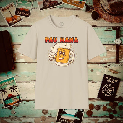 Pau Hana Beer, Hawaii T-Shirt Sand / S