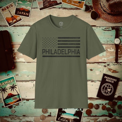 Philadelphia Stars & Stripes, Pennsylvania T-Shirt Military Green / S