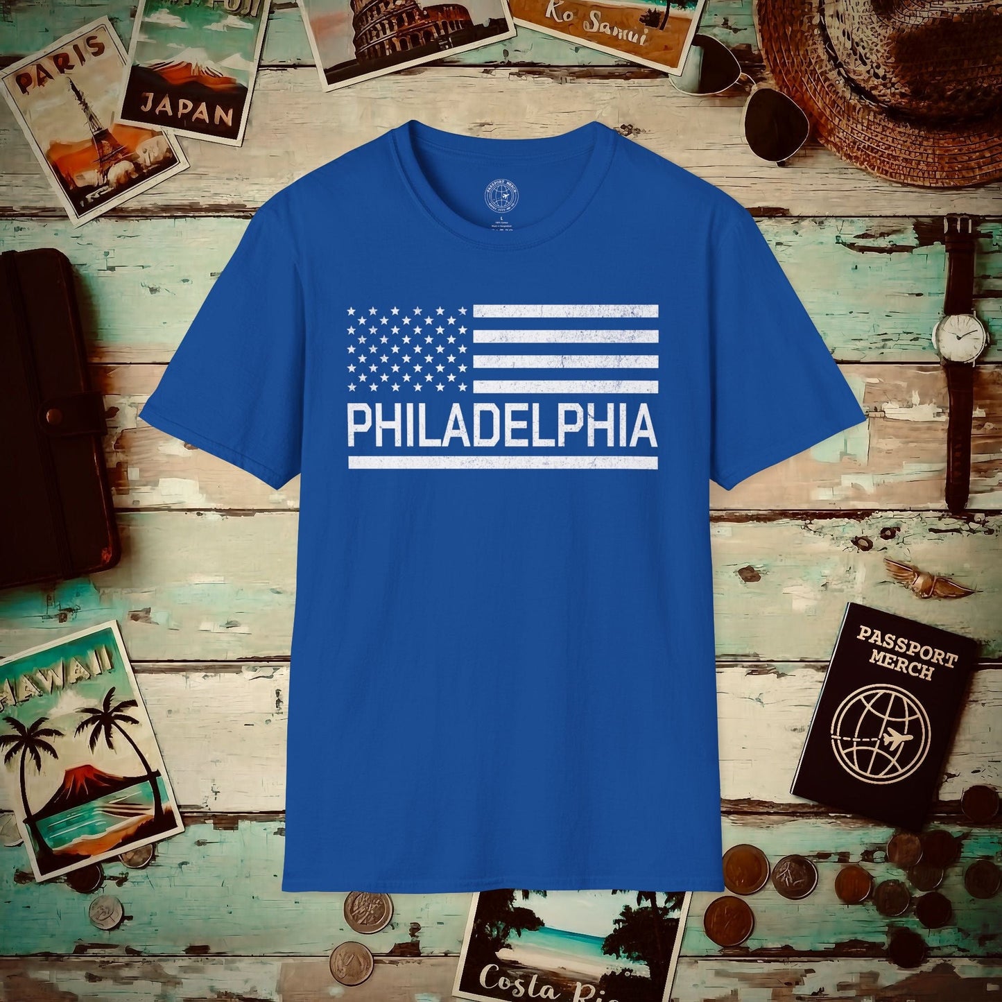 Philadelphia Stars & Stripes, Pennsylvania T-Shirt Royal / S
