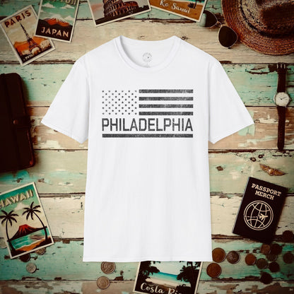 Philadelphia Stars & Stripes, Pennsylvania T-Shirt White / S