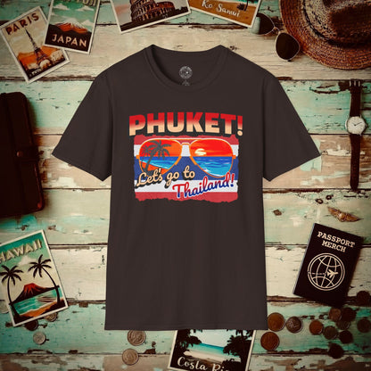 Phuket! Let's go to Thailand! T-Shirt Dark Chocolate / S