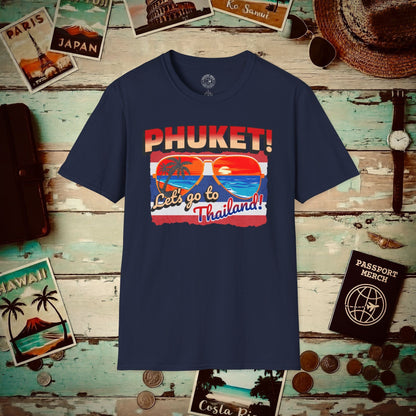 Phuket! Let's go to Thailand! T-Shirt Navy / S