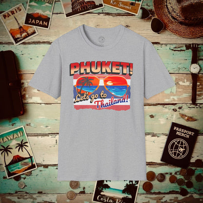 Phuket! Let's go to Thailand! T-Shirt Sport Grey / S