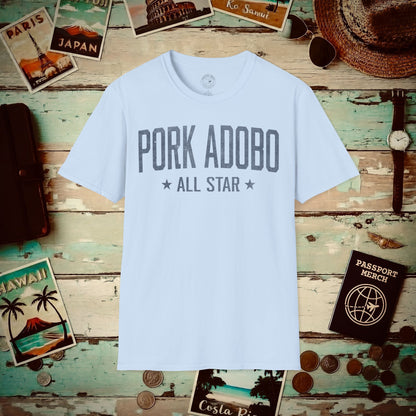 Pork Adobo All Star, Hawaii T-Shirt Light Blue / S