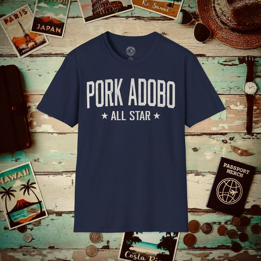 Pork Adobo All Star, Hawaii T-Shirt Navy / S