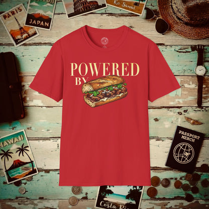 Powered by Banh Mi, Vietnam T-Shirt Red / S