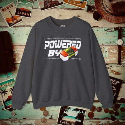 Powered By Musubi, Hawaii Crewneck Dark Heather / S