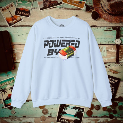 Powered By Musubi, Hawaii Crewneck Light Blue / S