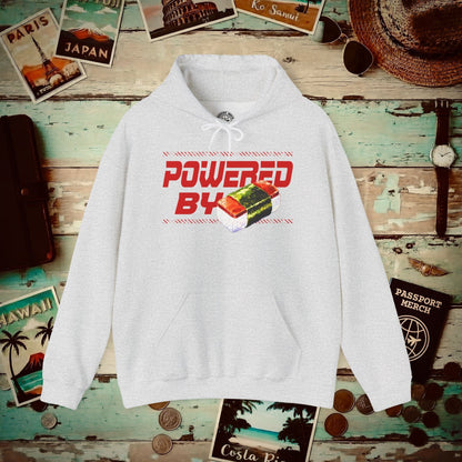 Powered By Musubi, Hawaii Hoodie Ash / S