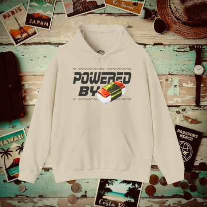 Powered By Musubi, Hawaii Hoodie Sand / S