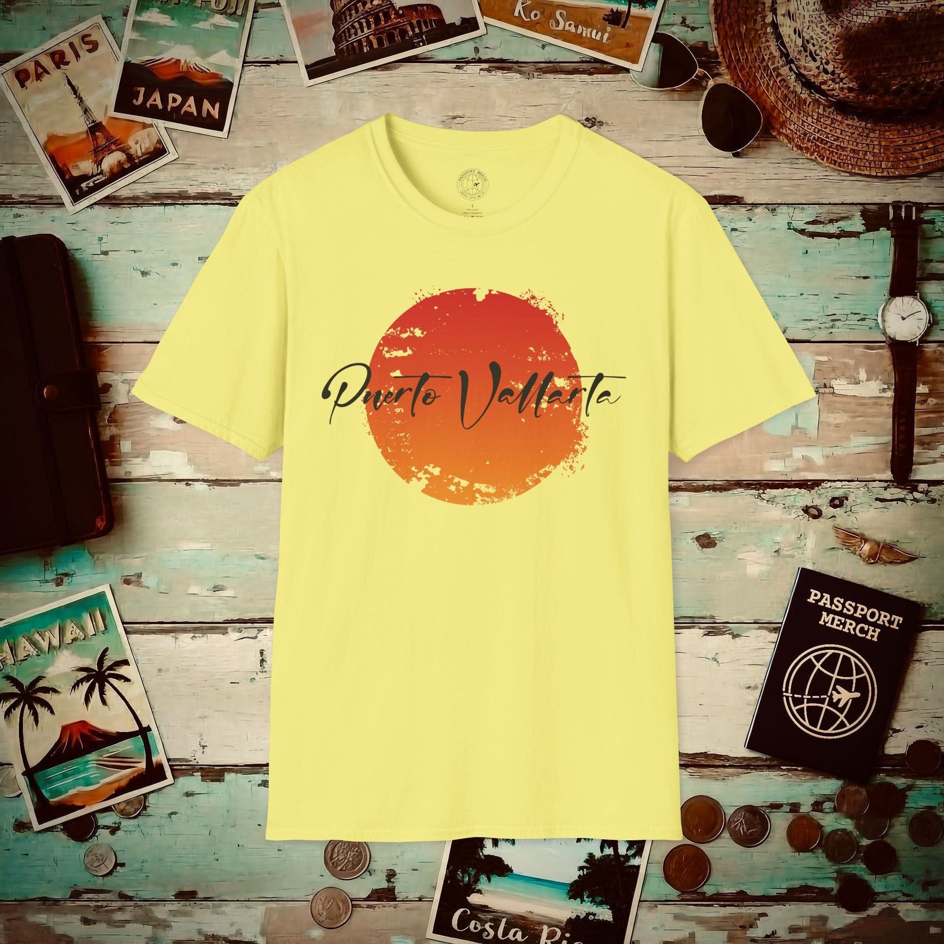 Puerto Vallarta Mexico SunT-Shirt Cornsilk / S