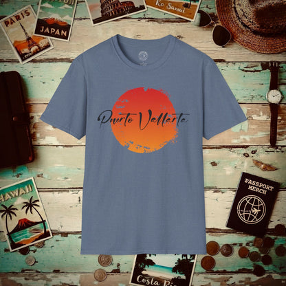 Puerto Vallarta Mexico SunT-Shirt Heather Indigo / S