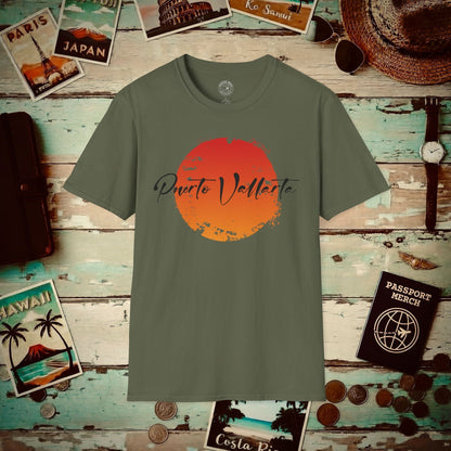 Puerto Vallarta Mexico SunT-Shirt Military Green / S