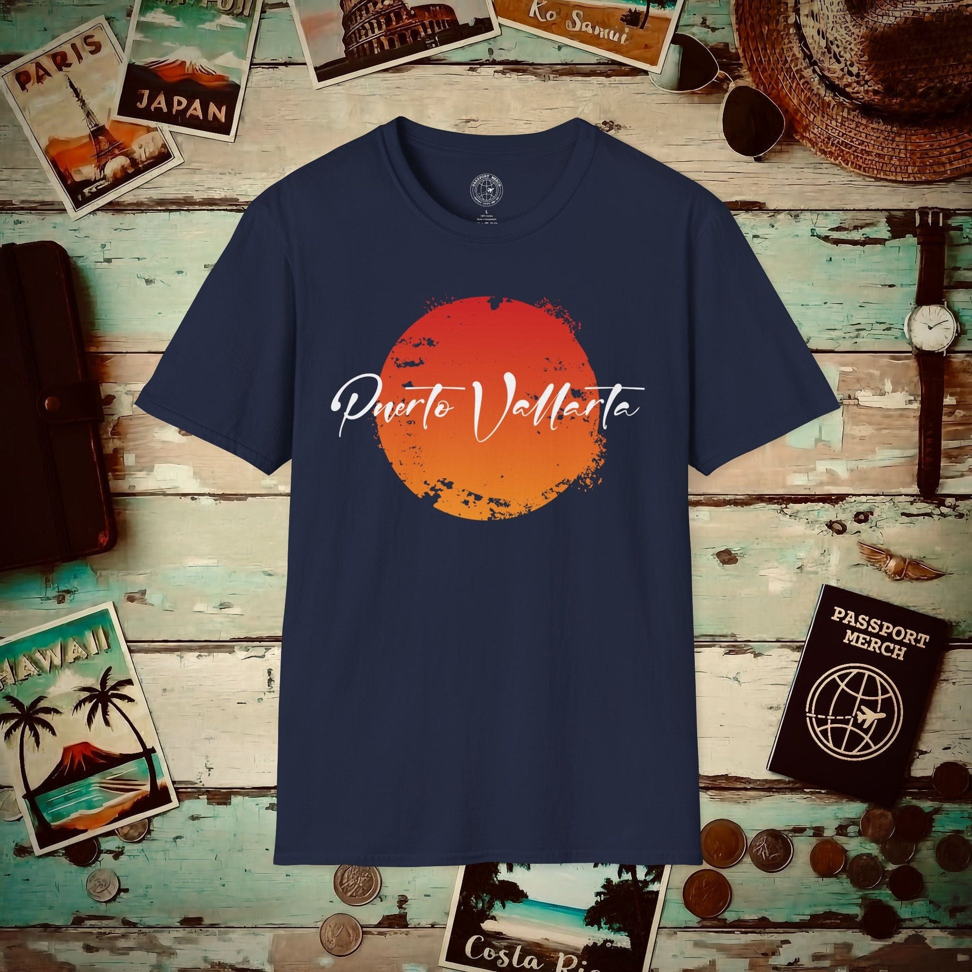 Puerto Vallarta Mexico SunT-Shirt Navy / S