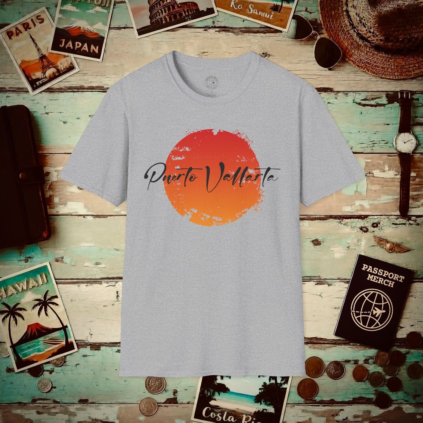 Puerto Vallarta Mexico SunT-Shirt Sport Grey / S