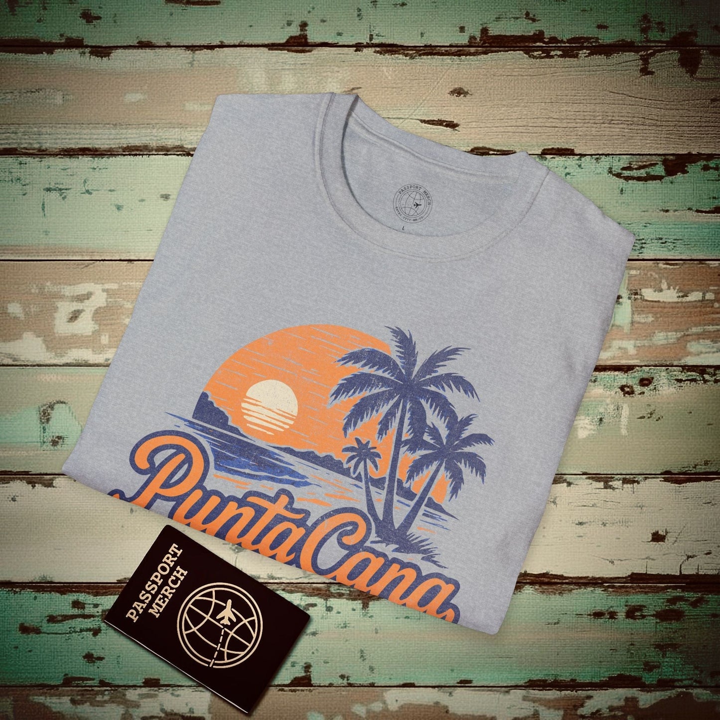 Punta Cana, Dominican Republic - 80's Vintage T-Shirt Sport Grey / S
