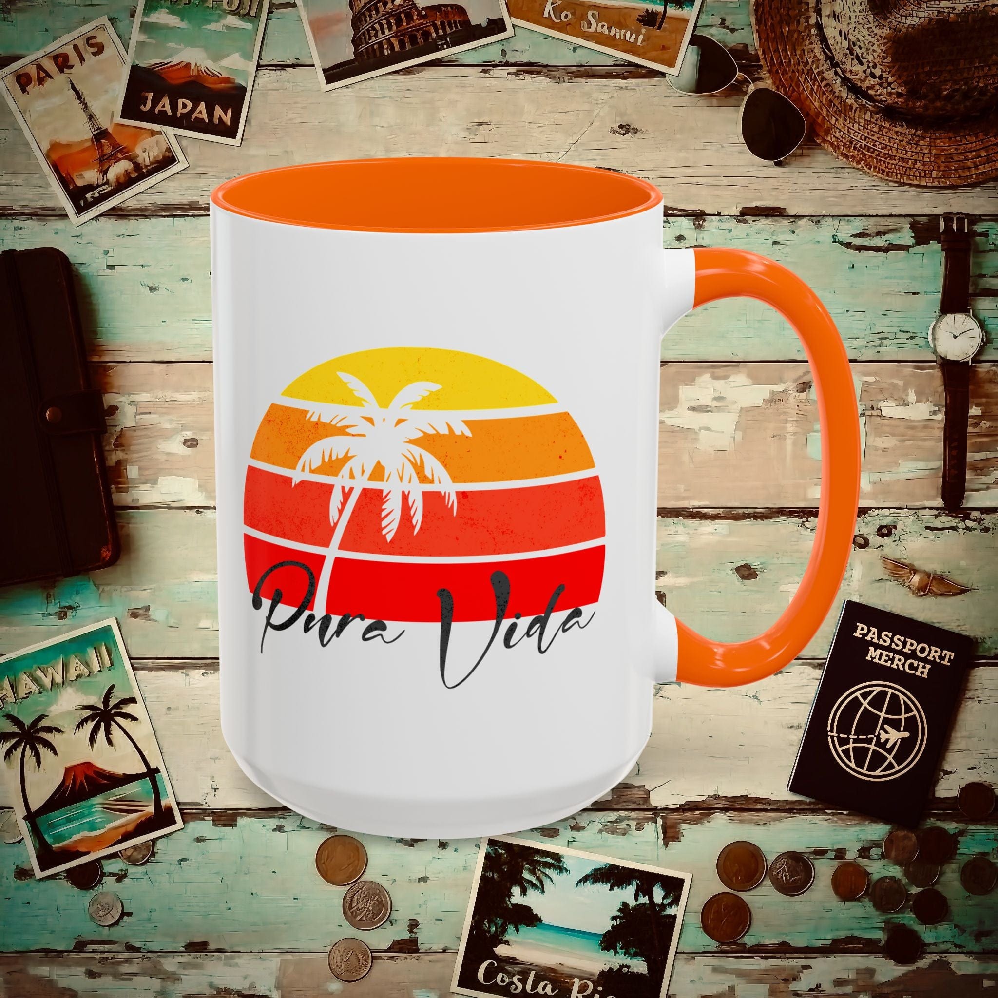 Passport Merch Pura Vida Costa Rica Mug