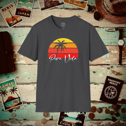 Pura Vida Costa Rica T-Shirt Dark Heather / S