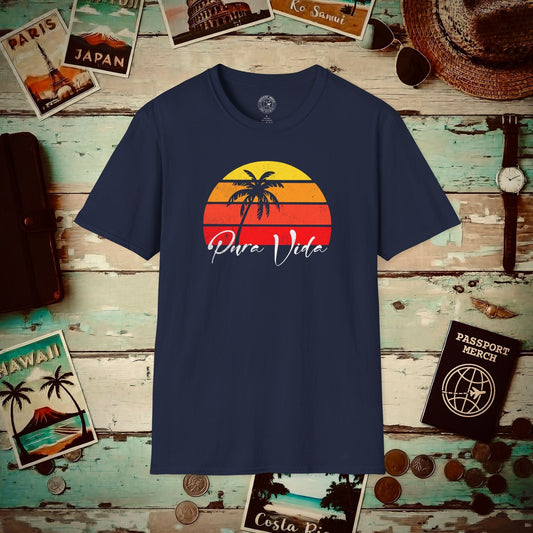 Pura Vida Costa Rica T-Shirt Navy / S