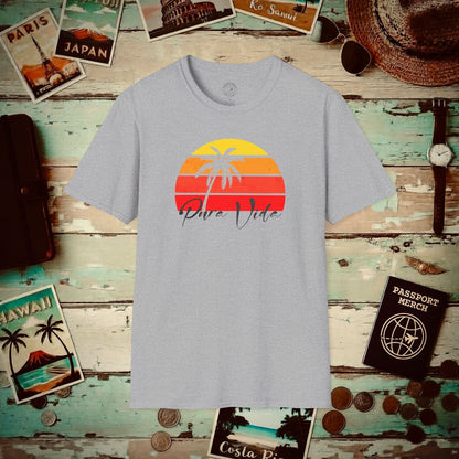 Pura Vida Costa Rica T-Shirt Sport Grey / S