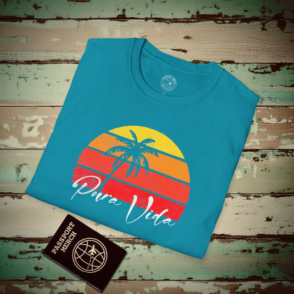 Pura Vida Costa Rica T-Shirt Tropical Blue / S
