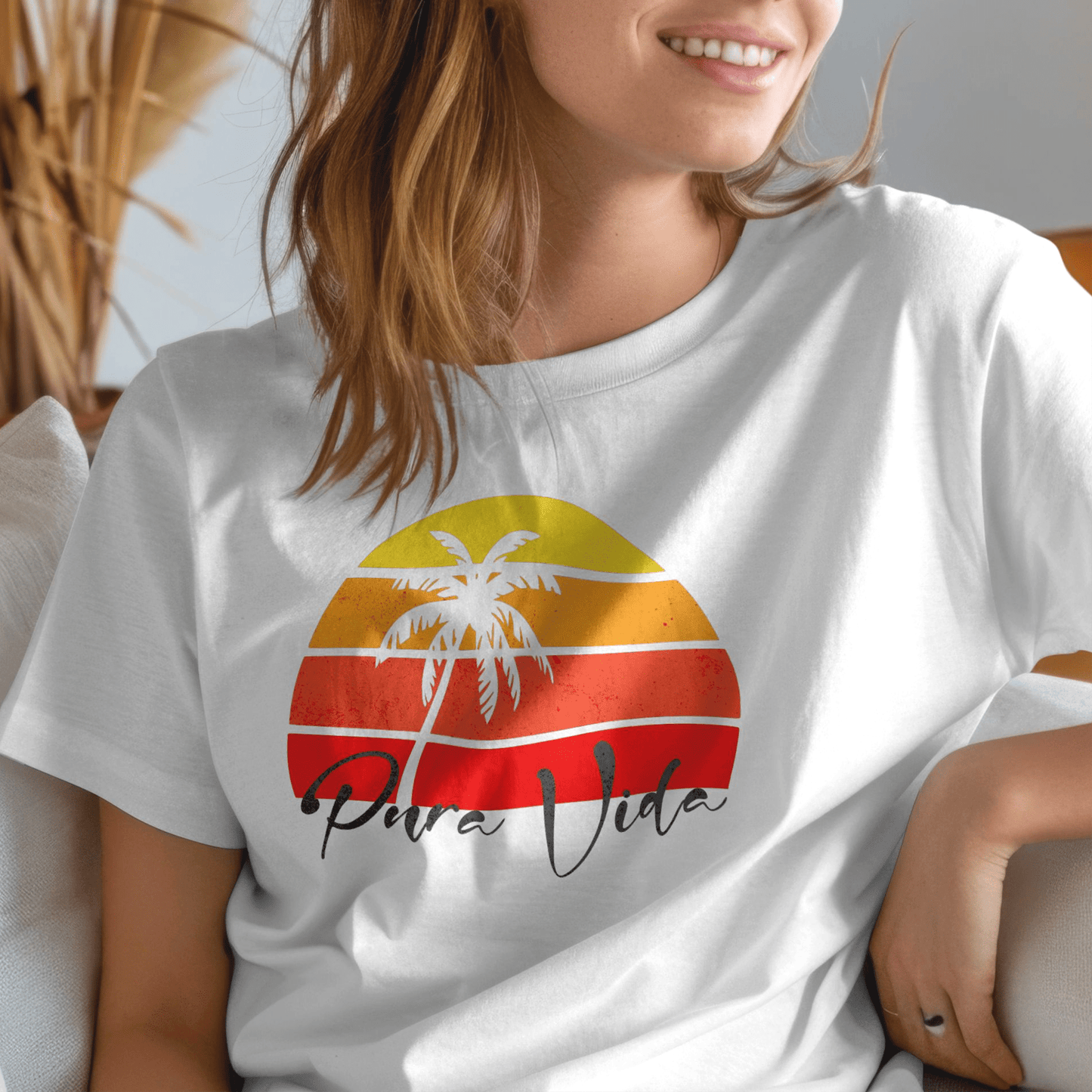 Pura Vida Costa Rica T-Shirt White / S
