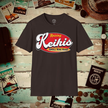 Raising Keikis, Hawaii T-Shirt Dark Chocolate / S
