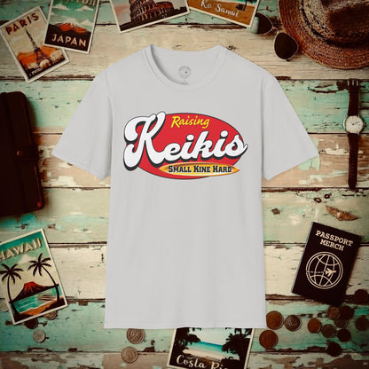 Raising Keikis, Hawaii T-Shirt Ice Grey / S