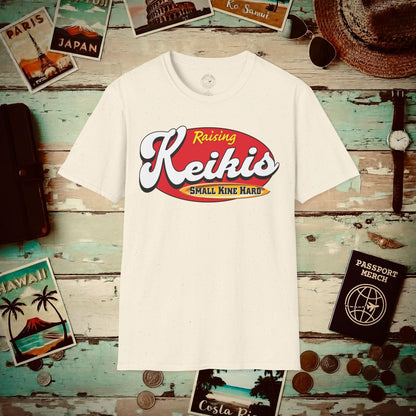 Raising Keikis, Hawaii T-Shirt Natural / S