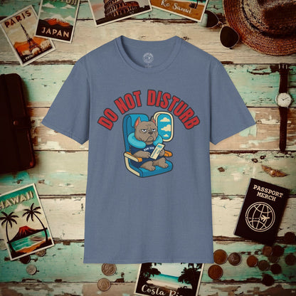 Raw Dogging - Do Not Disturb T-Shirt Heather Indigo / S