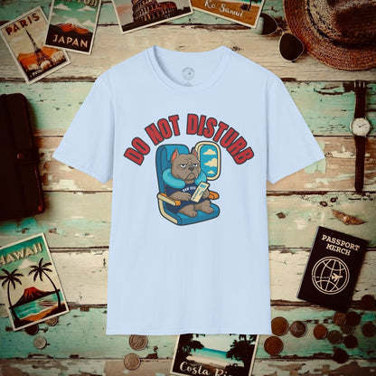 Raw Dogging - Do Not Disturb T-Shirt Light Blue / S