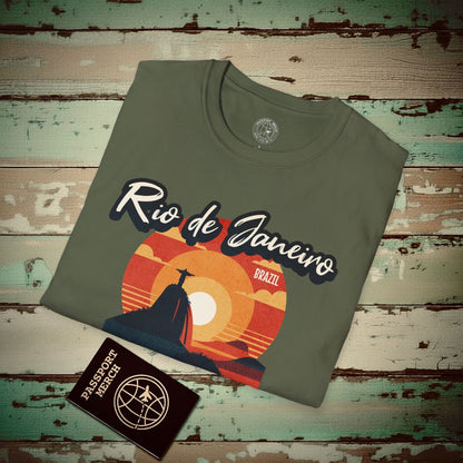 Redeem Yourself Rio de Janeiro Brazil T-Shirt Military Green / S