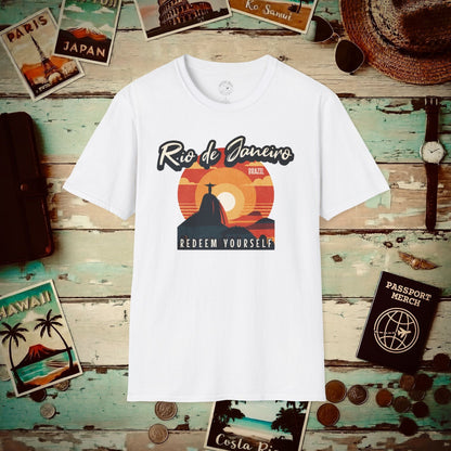 Redeem Yourself Rio de Janeiro Brazil T-Shirt White / S