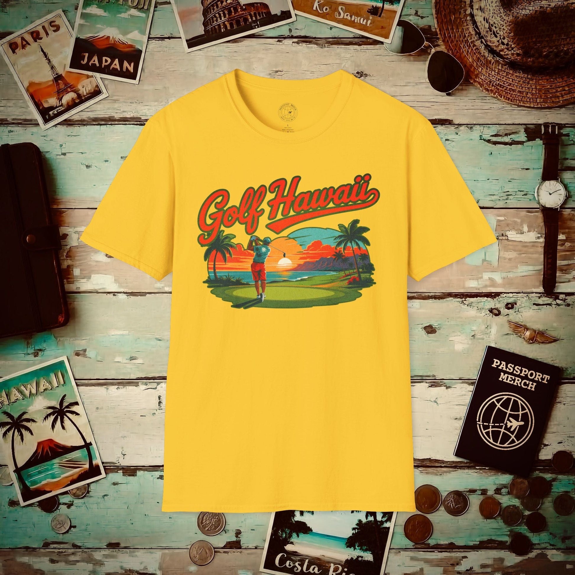 Retro Golf Hawaii T-Shirt Daisy / S