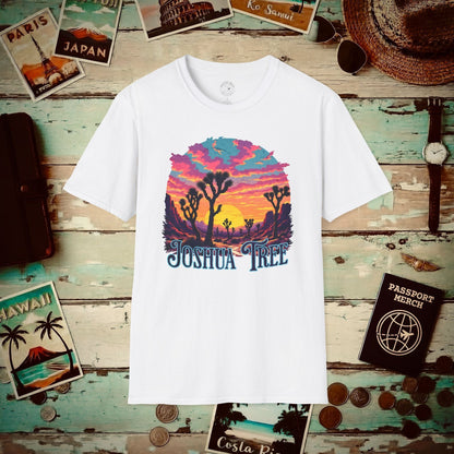 Retro Joshua Tree, California T-Shirt White / S