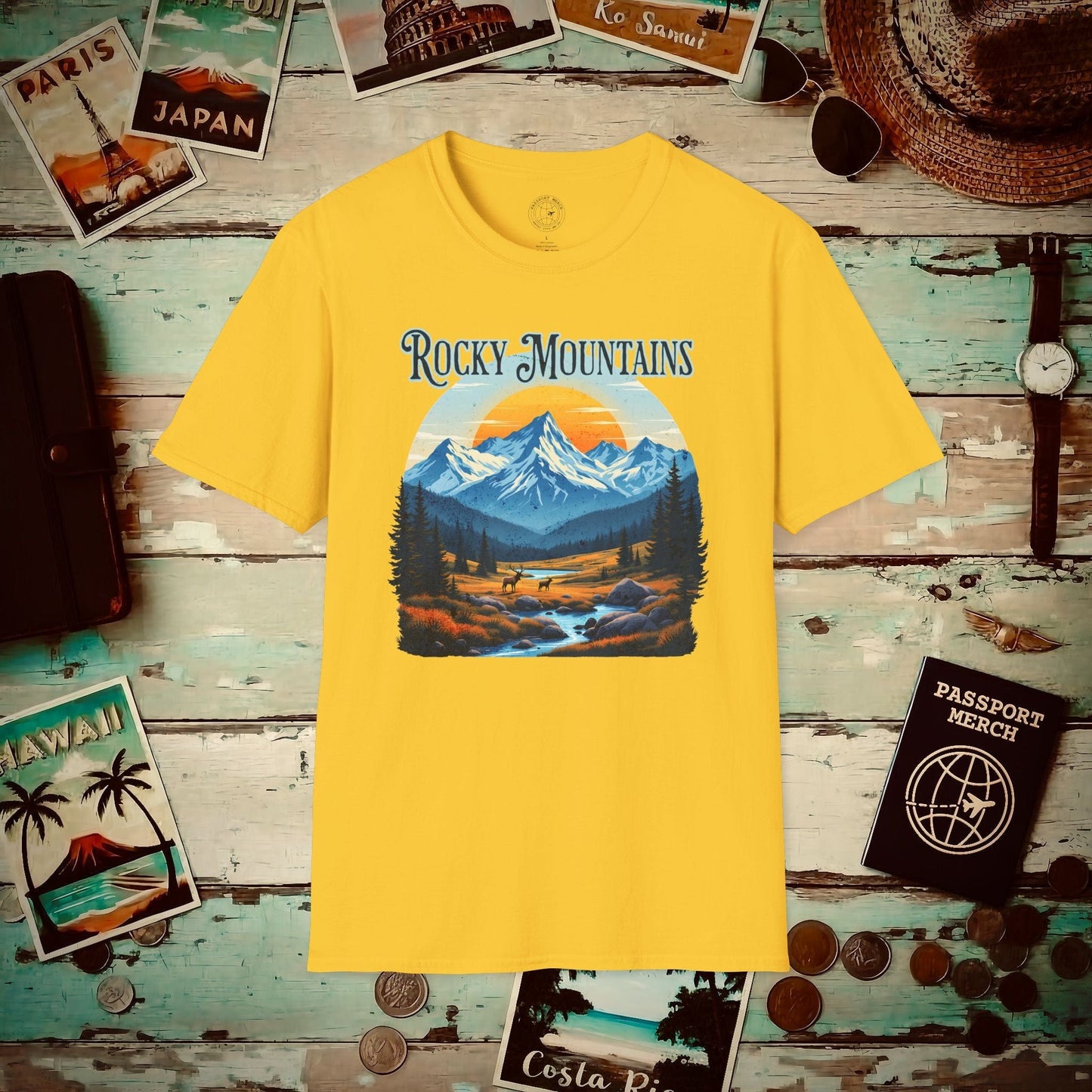 Rocky Mountains, Colorado T-Shirt Daisy / S