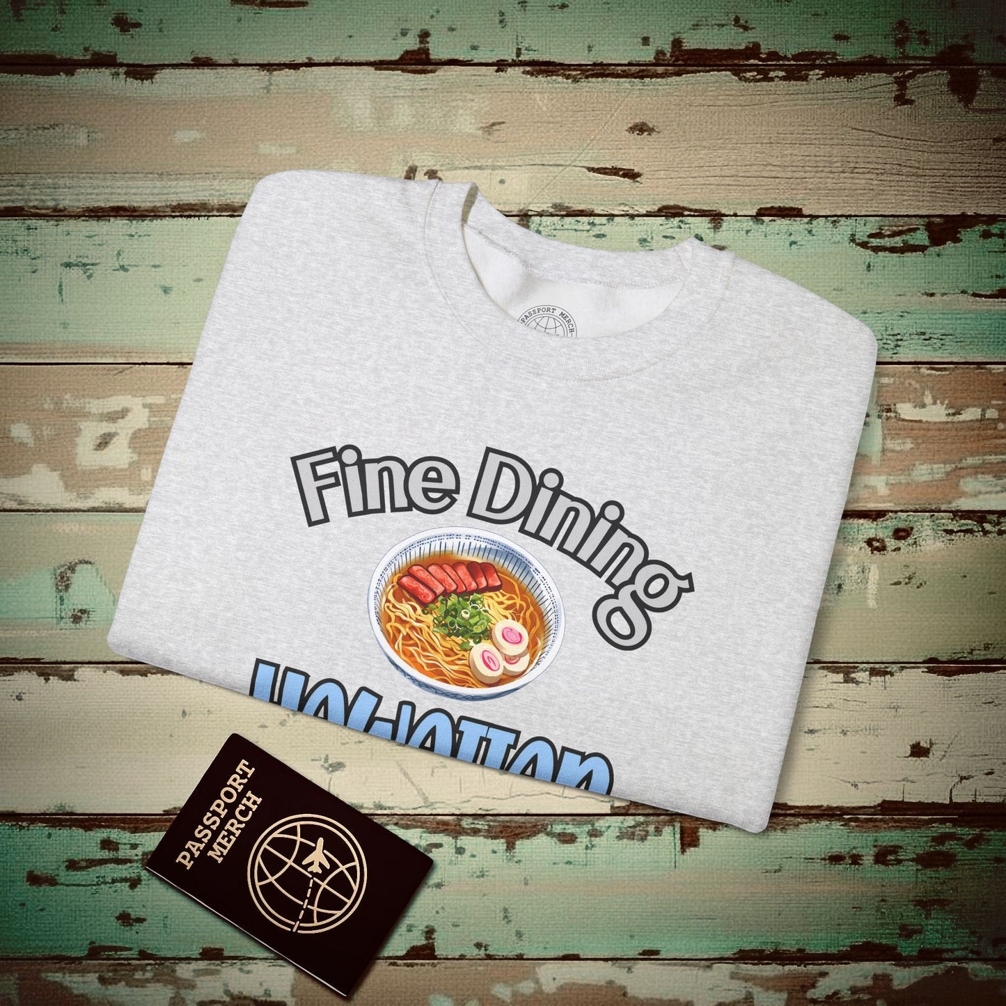 Saimin Fine Dining Hawaiian Style Crewneck Ash / S