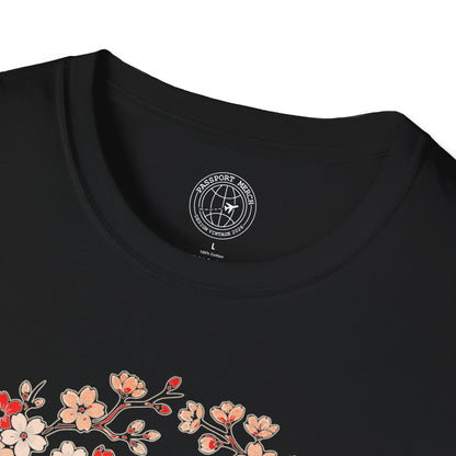 Sakura Yasuragi (Tranquility) Crest, Japan T-Shirt