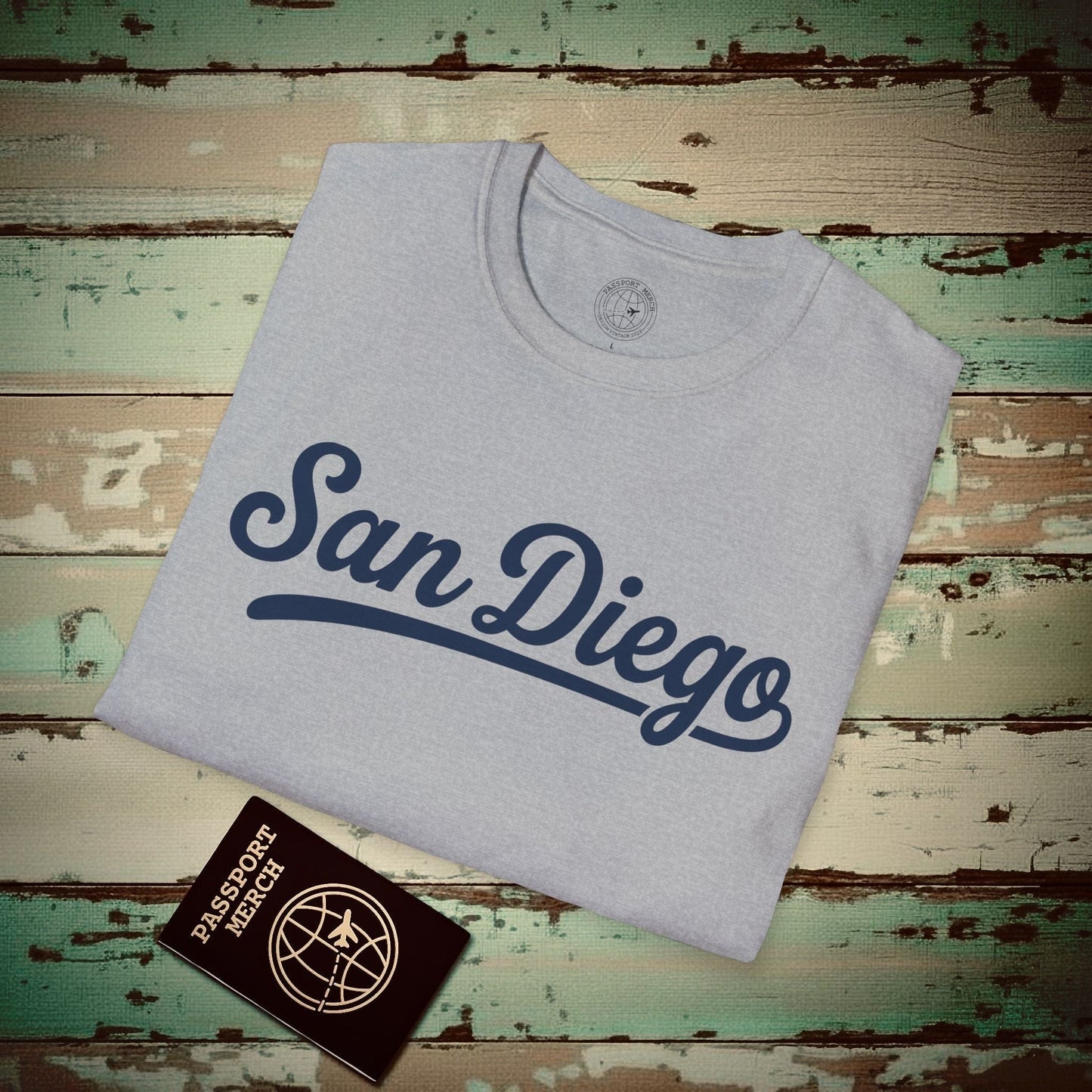 San Diego, California (League Series) T-Shirt Sport Grey / S