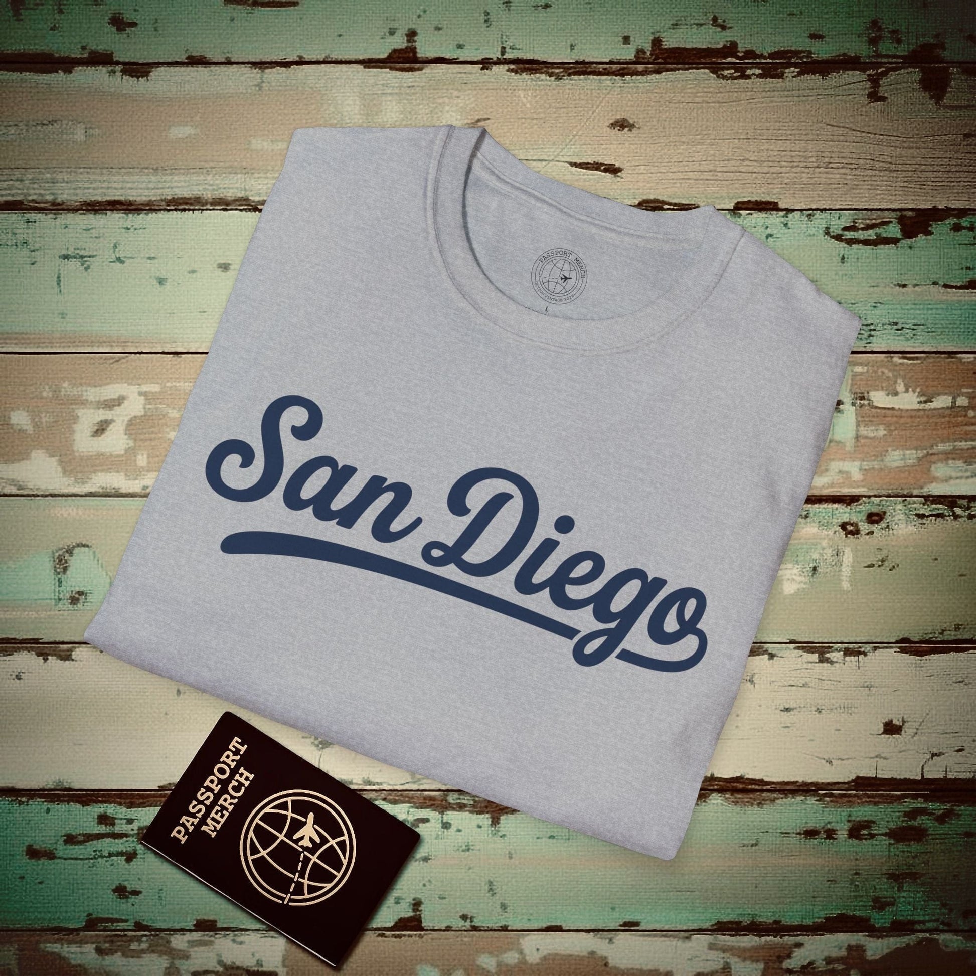 San Diego, California (League Series) T-Shirt Sport Grey / S